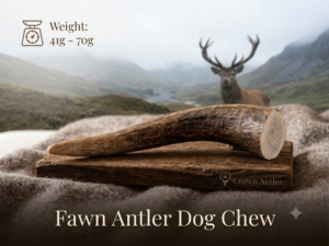 Fawn antler dog chew